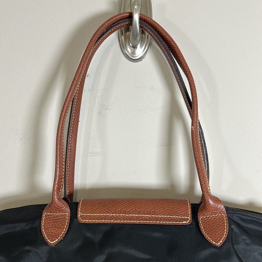 Longchamp LE PLIAGE ORIGINAL S TOTE BAG Black Recycled Canvas - Picture 4 of 16